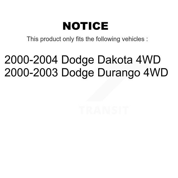 Front Right Outer Steering Tie Rod End For Dodge Dakota Durango 4WD